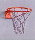 Кольцо баскетбольное  антивандальное с металлической  сеткой
